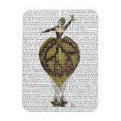 Heißluftballon Frau 1 Magnet (Vertikal)