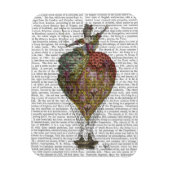 Heißluftballon Frau 3 Magnet (Vertikal)