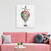 Heißluftballon-Frau Leinwanddruck (Insitu (Wohnzimmer))