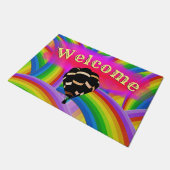 Heißluftballon Fußmatte (Schrägansicht)