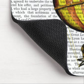 Heißluftballon Gelb und Rot Mousepad (Ecke)