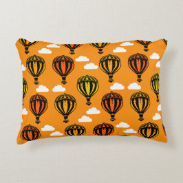 Heißluftballon Gemustert Dekokissen