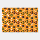 Heißluftballon Gemustert Geschenkpapier Set (Vorderseite 2)