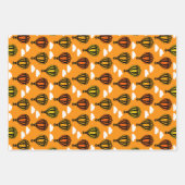 Heißluftballon Gemustert Geschenkpapier Set (Vorderseite)