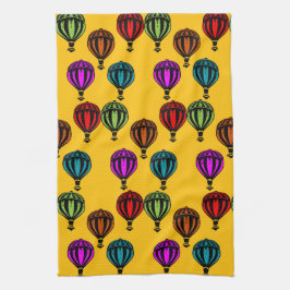 Heißluftballon Gemustert Geschirrtuch