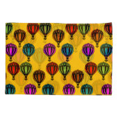 Heißluftballon Gemustert Kissenbezug (Rückseite-Links)