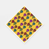 Heißluftballon Gemustert Serviette (Ecke)
