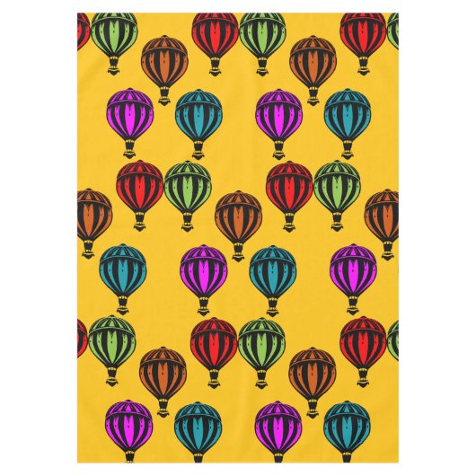 Heißluftballon Gemustert Tischdecke (Vorderseite)