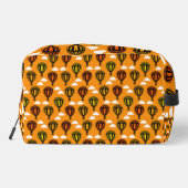 Heißluftballon Gemustert Waschbeutel (Rückseite)