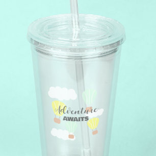 Heißluftballon Genderneutrale Babyparty Acryltrinkbecher