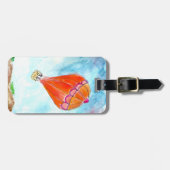 Heißluftballon Gepäckanhänger (Vorderseite horizontal)