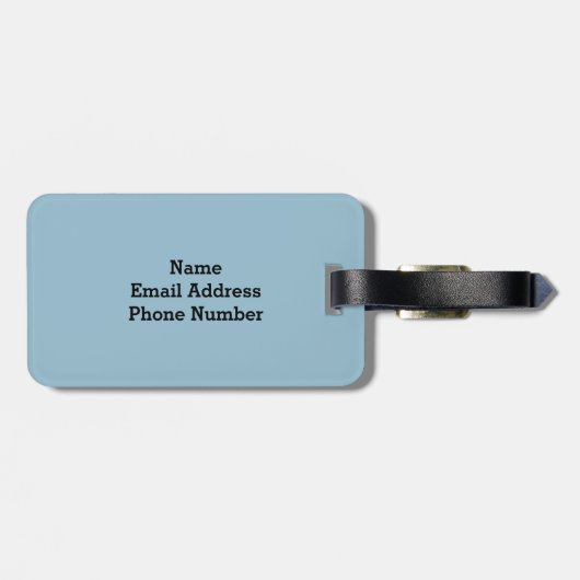 Heißluftballon Gepäckanhänger (Rückseite horizontal)