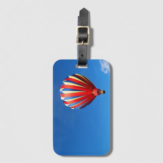 Heißluftballon Gepäckanhänger (Vorderseite Vertikal)