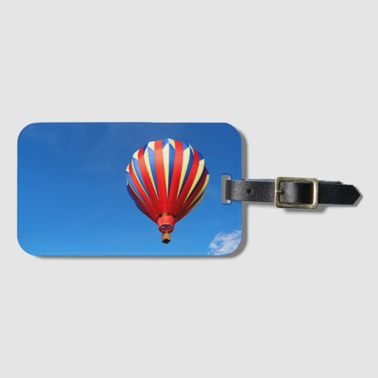 Heißluftballon Gepäckanhänger (Vorderseite (Horizontal))