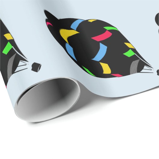 Heißluftballon Geschenkpapier (Rolleneckpunkt)