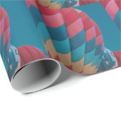 Heißluftballon  geschenkpapier (Rolleneckpunkt)