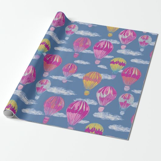 Heißluftballon-Geschenkpapier Geschenkpapier (Ungerollt)
