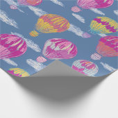 Heißluftballon-Geschenkpapier Geschenkpapier (Ecke)