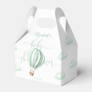 Heißluftballon Geschlecht Neutrale Babydusche Geschenkschachtel