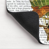 Heißluftballon Grün Mousepad (Ecke)