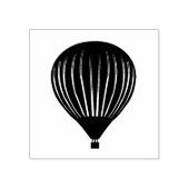 Heißluftballon Gummistempel (Prägung)