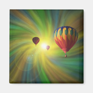 Heißluftballon im Vortex Magnet