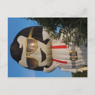 Heißluftballon in Binghamton, NY Postkarte