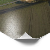 Heißluftballon, in der Nähe von Methven, Canterbur Fotodruck (Ecke)