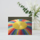 Heißluftballon, in der Nähe von Methven, Canterbur Postkarte (Stehend Vorderseite)