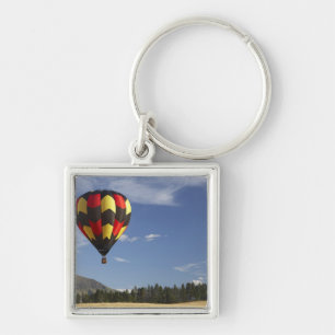 Heißluftballon in der Nähe von Wanaka, Südinsel, N Schlüsselanhänger