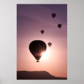 Heißluftballon in Goreme Poster (Vorne)
