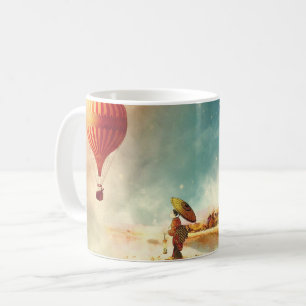 Heißluftballon in Japan Kaffeetasse