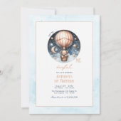 Heißluftballon "Ist nicht He ONEderful" 1. Geburts Einladung (Vorderseite)