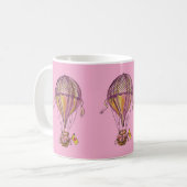 Heißluftballon Kaffeetasse (Vorderseite Links)