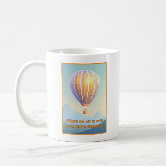 Heißluftballon Kaffeetasse (Links)