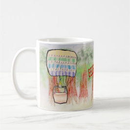 Heißluftballon Kaffeetasse