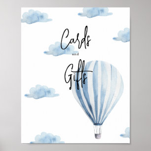Heißluftballon - Karten und Geschenke Poster