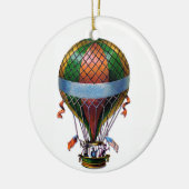 Heißluftballon Keramikornament (Links)