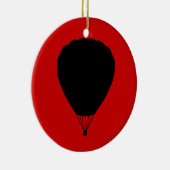 Heißluftballon Keramikornament (Rechts)