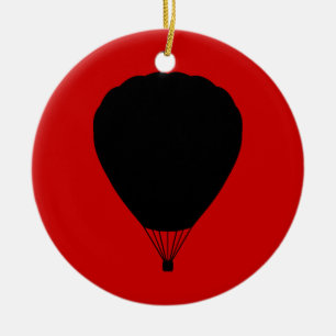 Heißluftballon Keramikornament