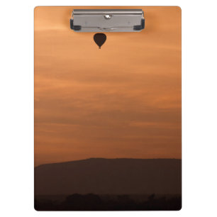 Heißluftballon Klemmbrett