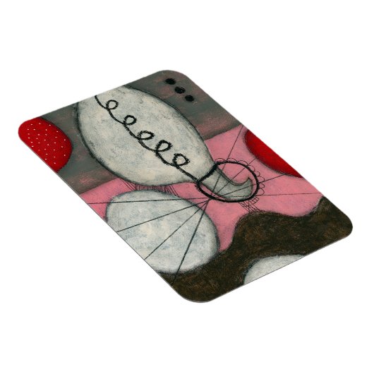 Heißluftballon Kühlschrank Magnet (Rechte Seite)