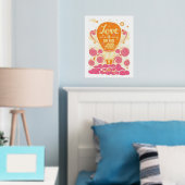 Heißluftballon "Liebe ist in der Luft" Foliendrucke (In Situ (Schlafzimmer))