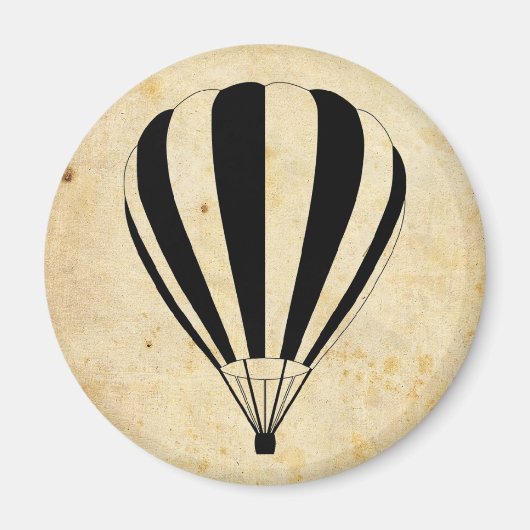 Heißluftballon Magnet (Vorne)