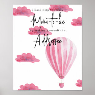 Heißluftballon - Mama zu erreichen Poster