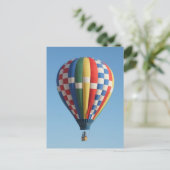 Heißluftballon Mexiko Postkarte (Stehend Vorderseite)