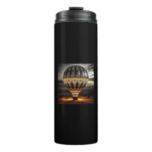 Heißluftballon mit aufwändigem Barockdesign Thermosbecher