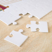 Heißluftballon mit Fahne Puzzle (Seite)