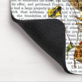 Heißluftballon mit Flaggen Mousepad (Ecke)