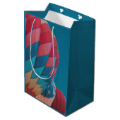 Heißluftballon mittlere geschenktüte (Rückseite Schrägansicht)